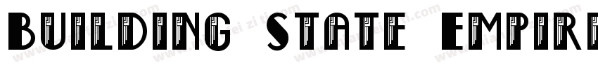 Building State Empire字体转换
